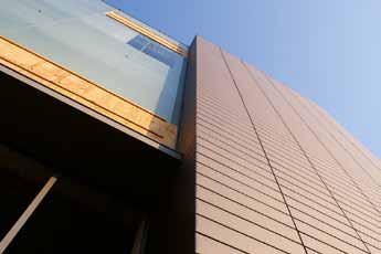 Environmental Benchmark Zinc facade system has a Green Guide A rating as per the BRE Global