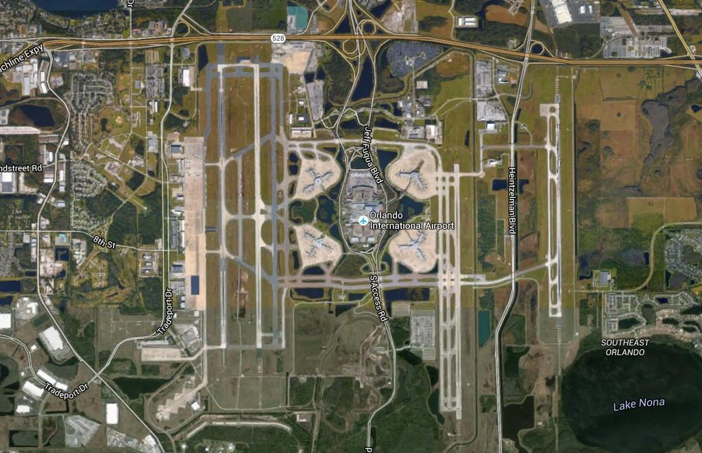 Orlando International Airport Building Type Size Building 445, Suite W_01 Warehouse Office Space 6,720 SF Building 445, Mezzanine Office Space 1,321