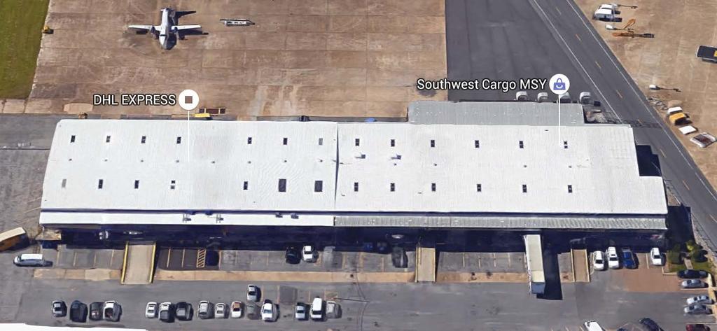 Louis Armstrong New Orleans International Airport 200 Crofton Road, Building 3 - Suite 200 Total: 15,355 sf 6,413 sf Office Space 3 Dock High Overhead Doors (14 x16 ) 2