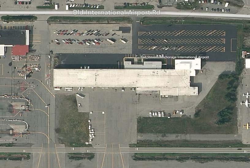 Ted Stevens Anchorage International Airport 3830 Old International Airport Rd 2,707 SF Available Paint Booth Work Bay Compressed Air Lines Floor Drains Oil