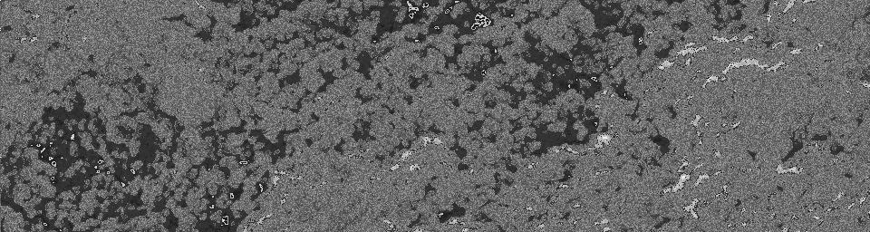 the SEM image of iron pyrite