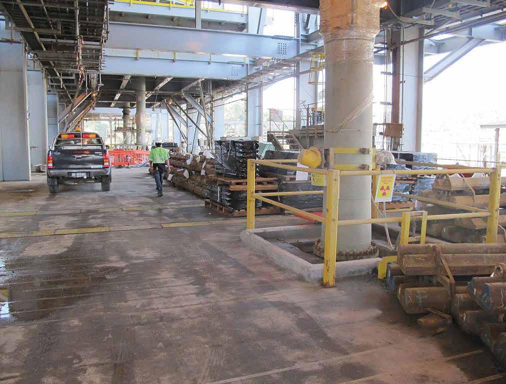 Strengthening of Grinding Building Slab Heavy Steel Mill Liners in Place on Strengthened Floor Conclusion After a comprehensive field investigation, it was determined that reinforcing in the Batu