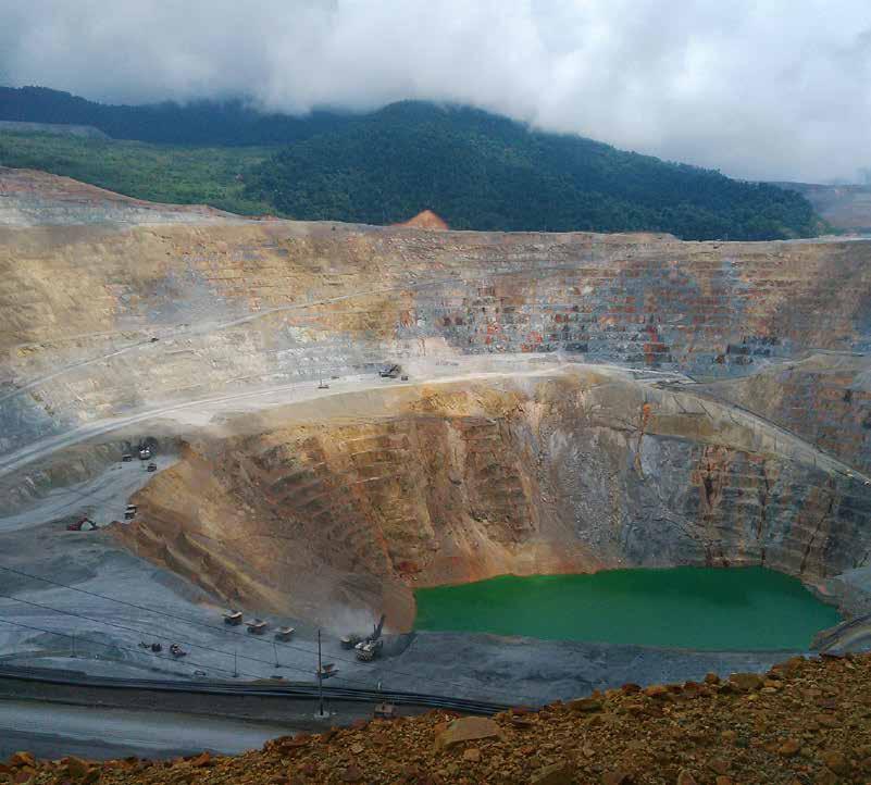 Introduction On the tropical island of Sumbawa, located in a remote section of Indonesia, is the Batu Hijau gold-rich porphyry copper deposit.