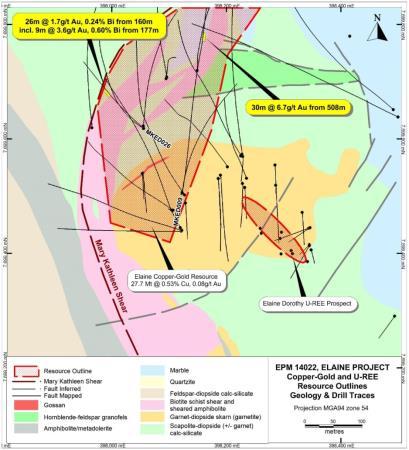 Recent Acquisition s Recent Acquisitions - Elaine Low cost purchase enhancing ground holding: Purchase of Chinalco s Mount Isa region tenement interests High grade gold 30m at