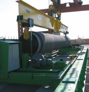 Pipe coating & handling division Our equipment supply covers the full spectrum of coating systems including; Equipment division Pipe handling and transportation Internal blasting & painting product.