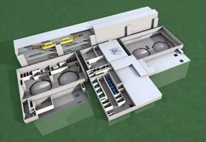 locations 4-Module (500 MWe) mpower Plant Small