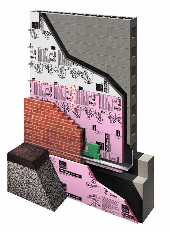 Owens Corning CommercialComplete Wall Systems insulation product solutions used in standard construction provide critical wall system performance qualities such as: Continuous Insulation Thermal