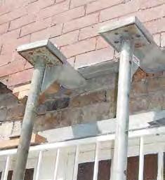 They are invaluable in repair work, for replacing a permanent support, for supporting canopies, lintels and the like, while brick work or concrete is setting.