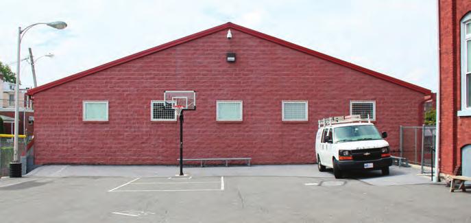Gymnasiums and recreational buildings typically have large open floor plans, and applying the person-persquare-foot requirement results in a very high occupant load, and thus a load that typically