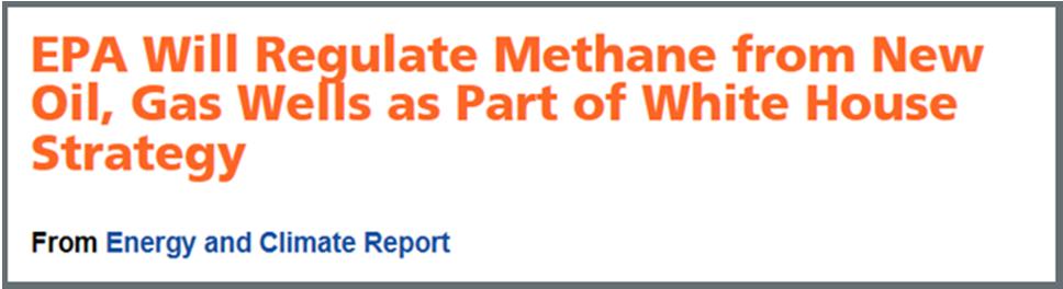 methane Potential permitting
