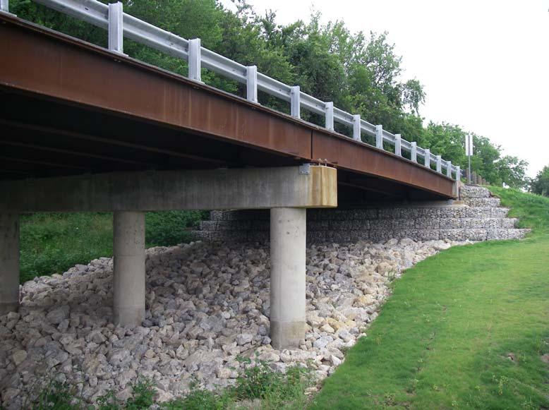 Prefabricated Spans A bridge in north Texas, Martin Branch Bridge, was built with prefabricated spans which utilized a Sandwich Plate System (SPS) bridge deck.