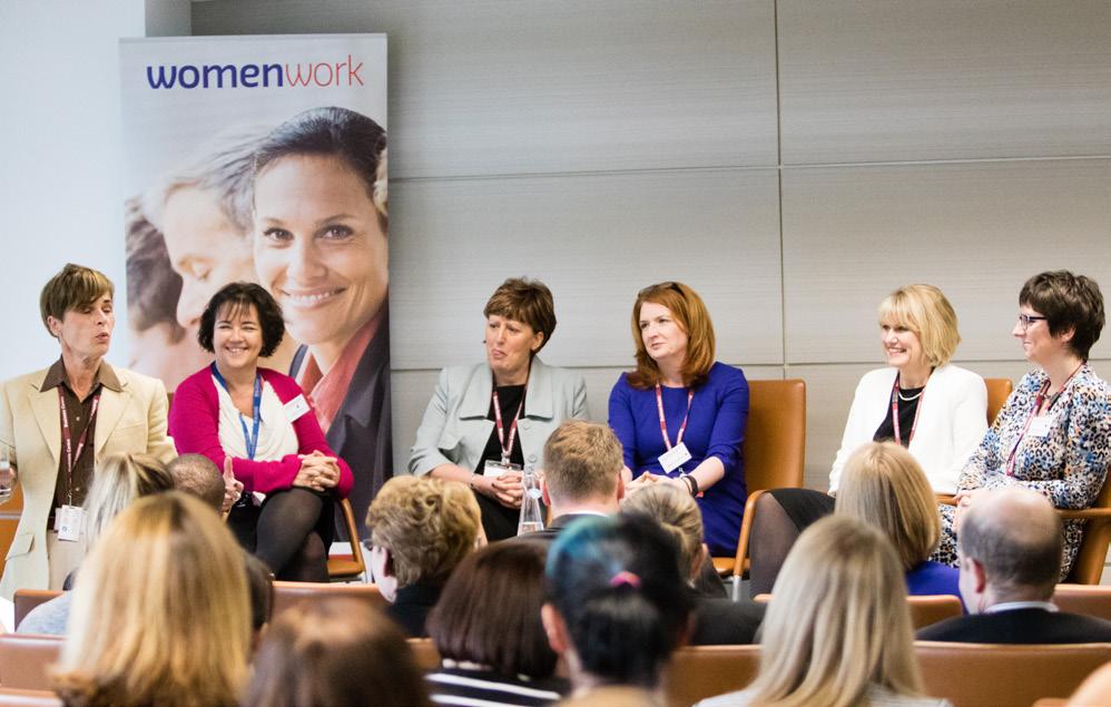 Women Work held five annual conferences around the UK from 2012 (last year s panel debate pictured), before joining other employee networks to host the first Sodexo Inclusion Conference in May