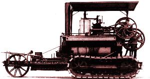 Benjamin Holt invented the caterpillar tractor. Tractors with wheels got stuck in soft soil.