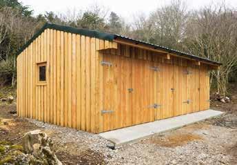 its surroundings. 15ft x 24ft Building constructed as a workshop.