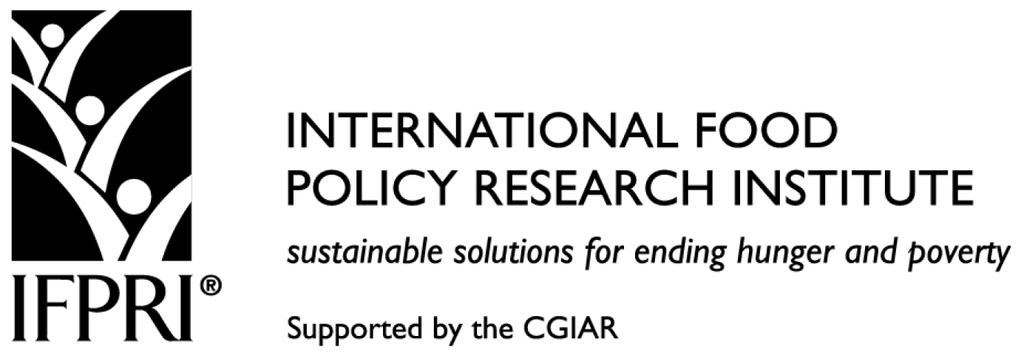 IFPRI Discussion Paper 01159 January 2012 A Review of Input and Output Policies for Cereals Production in India Ganga