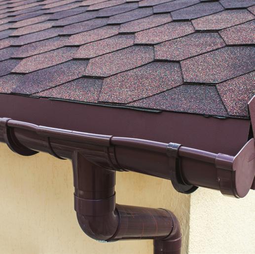 GUTTERS AND EAVES The gutters on your home provide a place for combustible debris to accumulate and open eaves create an entry point for sparks and embers.