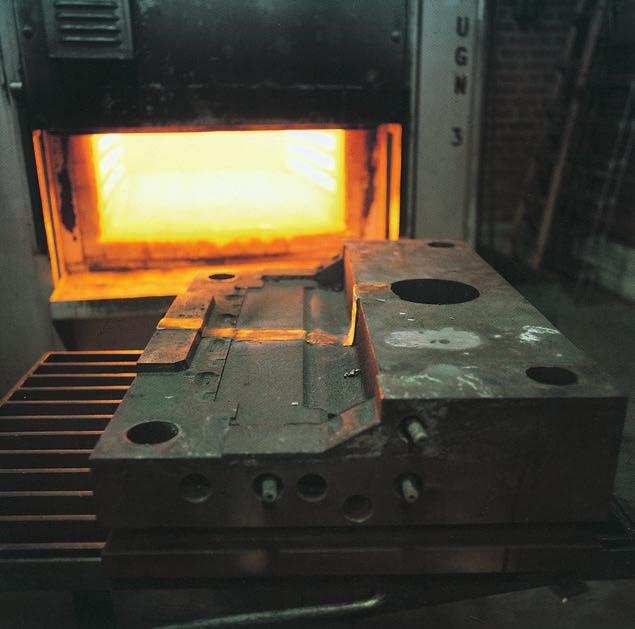 HEAT TREATMENT AFTER WELDING Depending on the initial condition of the tool, the following heat treatments may be performed after welding: tempering soft annealing, then hardening and tempering as