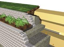 Wherever possible, the lower wall should be higher than the upper wall.