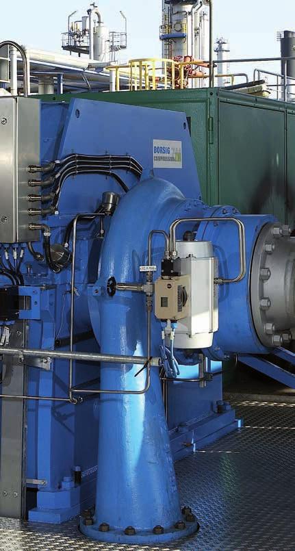 3.2 BORSIG ZM Compression GmbH Integrally Geared Centrifugal Compressors for Process Gases BORSIG ZM Compression GmbH has been manufacturing centrifugal compressors for process gases for more than 55