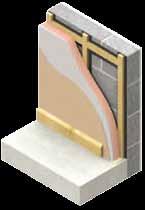 Insulated dry-lining board involves fixing insulated plasterboard to the inner surfaces of your external walls and can be used on any home.