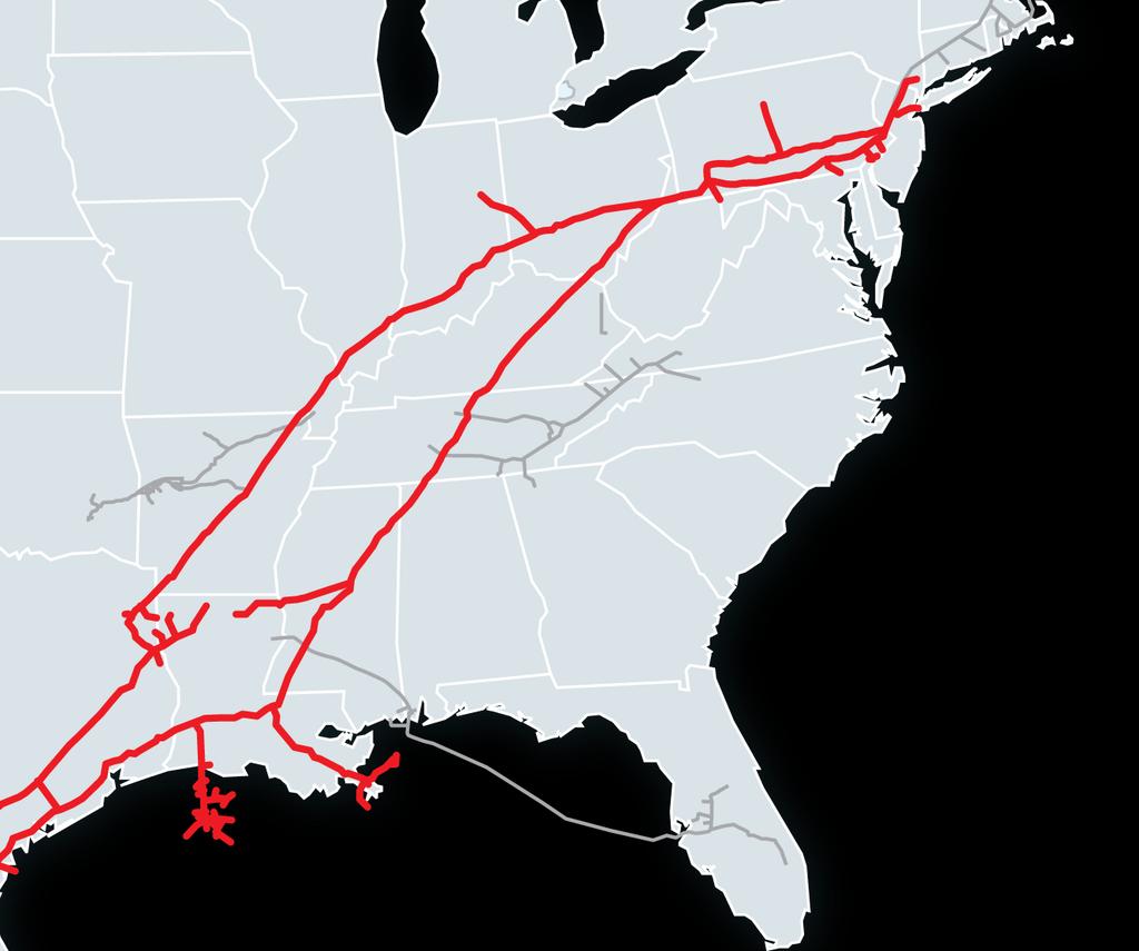 Access South Project Serves Appalachian shale producers with incremental transport to markets in the Southeast and Gulf Coast area Berne