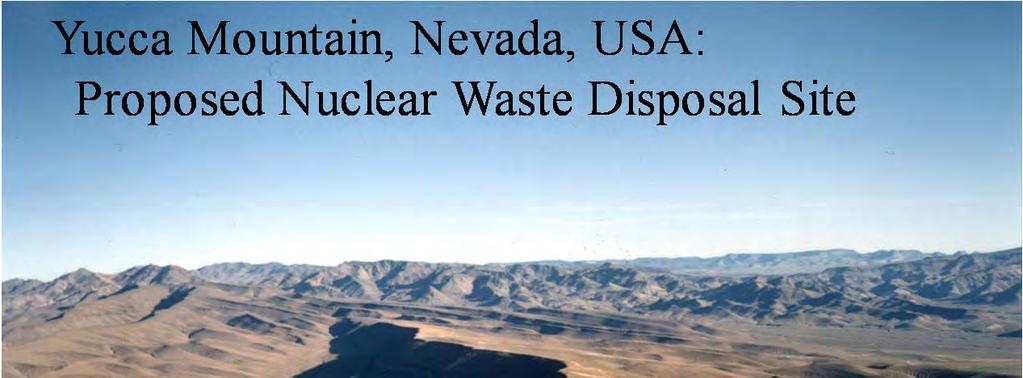 Nuclear wastes have to be
