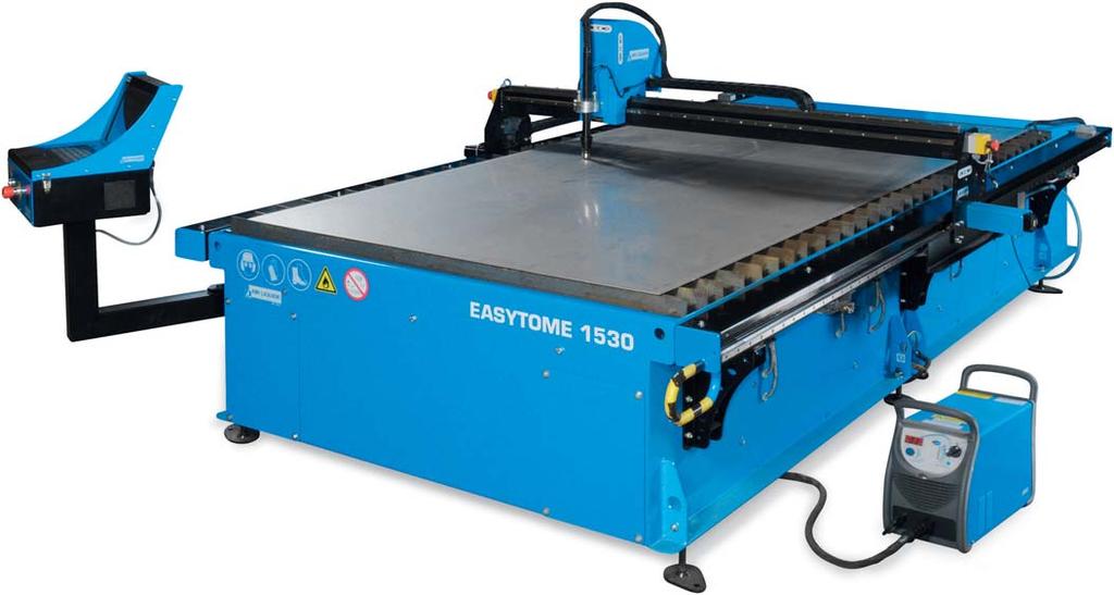 EASYTOME Monobloc plasma cutting machine Easy to use, versatile, efficient and cost effective.