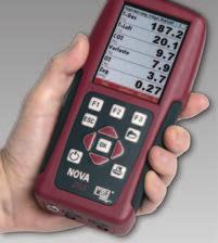 NOVAplus biogas Model CHP # 947019 Professional portable analyser with wireless remote control in a robust metal enclosure.