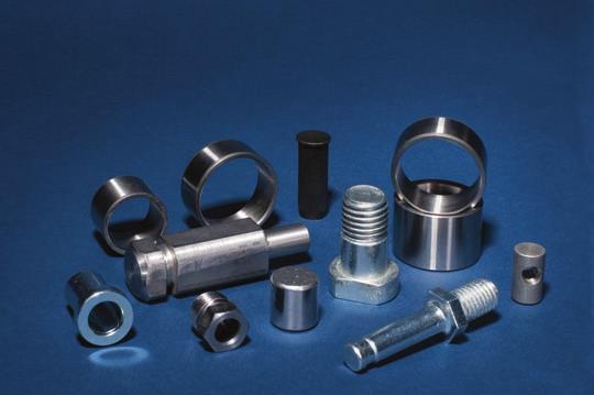 Custom Machined Parts Berliss is able to offer cold headed, screw machine, threaded and broached products.