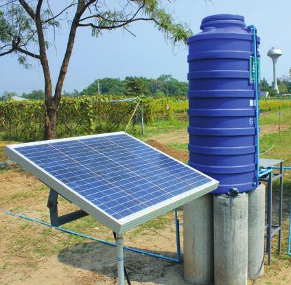 R Solar pumps improve irrigation options for farmers ain-fed agriculture can be a high-risk venture, particularly with changing rainfall patterns and high-value crops such as fruits and vegetables.