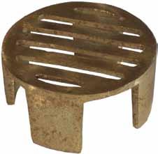 basin Round Brass Grates 150618 3" Round Brass Grate 100 Pcs./Case None 150621 4" Round Brass Grate 100 Pcs.