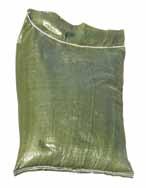 $14.00 020893 Empty Poly Sandbag 14" x 26" 1000 Bags/ None 020894 Empty Burlap Sandbag 14" x 26" 1000 Bags/ None Poly fiber or