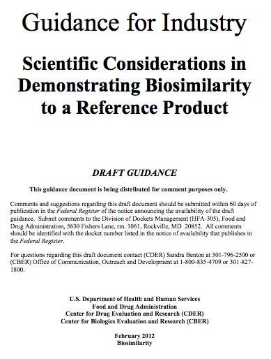 FDA Guidance (2012) and issues Q/S/E stepwise approach (like EU); decision based on the totality of evidence The extent of clinical study required depends on remaining uncertainty after in vitro and