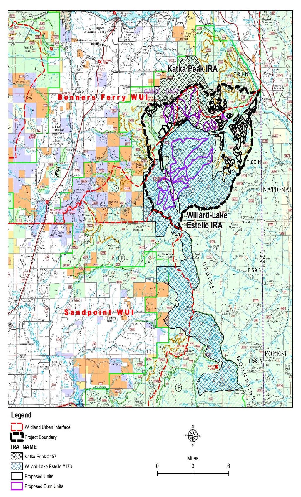 Boulder Creek Restoration Project Map 1.