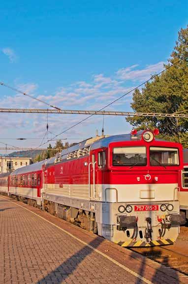 Slovakia account in the calculation of the level of compensation foreseen in the contract. The average age of the rolling stock is 22 years old.