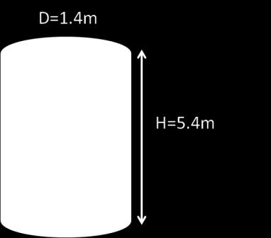 Dimensions (insulation not included): Six tanks: volume in all-50m3; Surface area in all-223.9m2 Assuming the water comes in with temp. Of 80, environment temp. is 18. Q=λ*ΔT*A λ= 0.