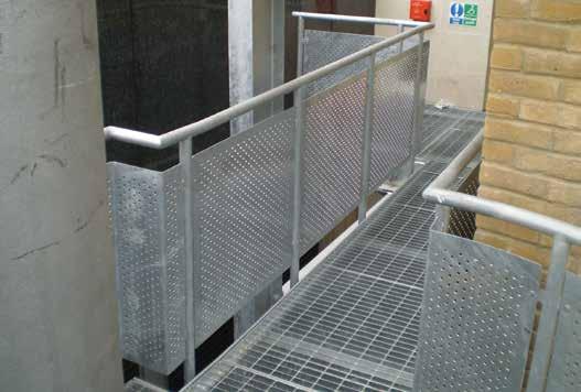 Available in either tubular or solid construction or a combination of both. We supply handrails not only to complement our staircases, platforms etc but also as completely independent items.