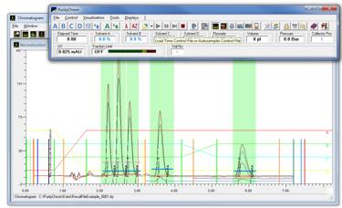 Control your purification PurityChrom PurityChrom is a powerful software to control your FPLC system.