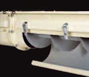Can also be supplied with direct drive coupling. OUTLET The screw conveyors can be delivered with a variety of outlets.