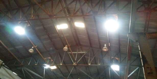 RENEWABLE ENERGY PROJECTS Sky Lights were installed at the areas like Store Room, Packing Plant Bag Storage Area, Workshop, Wagon Loading Platforms, Instrument Panel room etc to control the Day time
