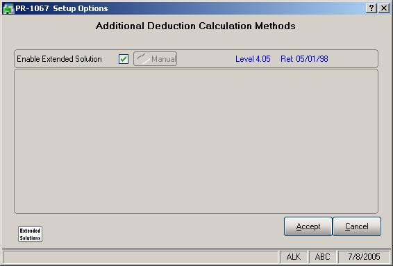 Extended Solutions Setup options Custom Office If you customize your MAS 90 MAS 200, then you must run the Update Utility every time you install a Sage Software Extended Solution.