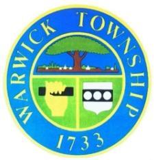 For Warwick Township Use Only WARWICK TOWNSHIP Dept. of Planning & Zoning 1733 Township Greene, Jamison, PA 18929 : (215) 343-6100 www.warwick-bucks.