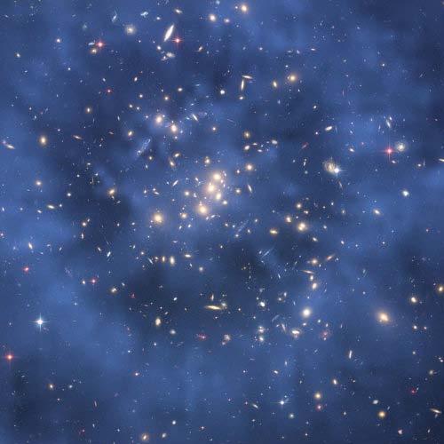 Dark Matter ring in galaxy cluster 2.5x10 5 O V 19.29 W electrode 600g/mm grating Photon Intensity 2.0x10 5 1.5x10 5 1.0x10 5 5.