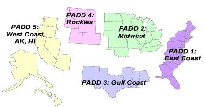 MPUC Docket No. PL-6668/CN-13-473 Section 7853.0240 Page 6 Moreover, the Midwest (PADD 2), like other PADDs, is increasing its reliance on North American crude oil as a safer and more reliable source.
