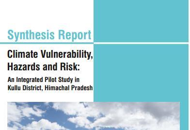 Indo-Swiss Collaborative Research in Kullu Framework for Integrated Vulnerability and Risks Assessment developed Joint research work (India and Switzerland) on vulnerability, risks and hazards