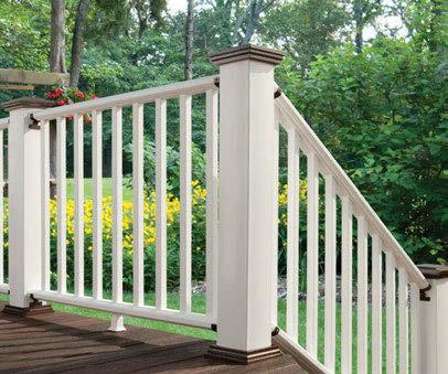 Multiple brackets available for unique applications. stair rail lengths of 6 and 8 feet.