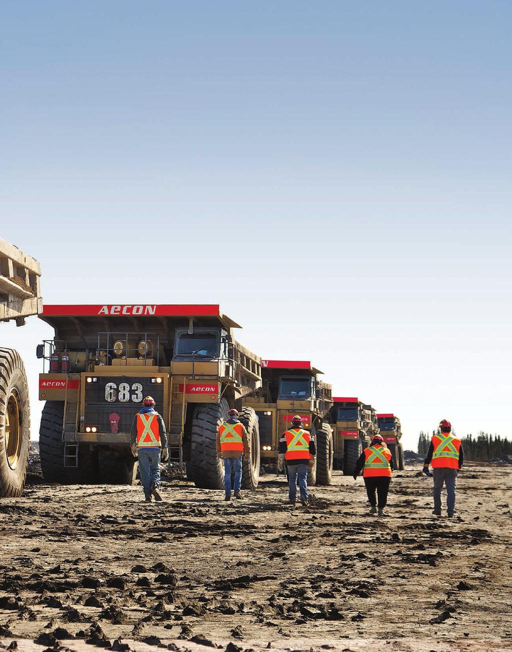 clients by handling virtually every aspect of mining development from site preparation to final equipment installation.