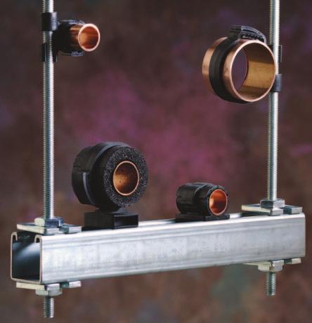 KWIK-LIP Series Size Range: 1 /2" (15mm) thru 2" (50mm) opper Tubing or PV pipe sizes 3 /8" (9.5mm) thru 2 1 /8" (54mm) O.D.
