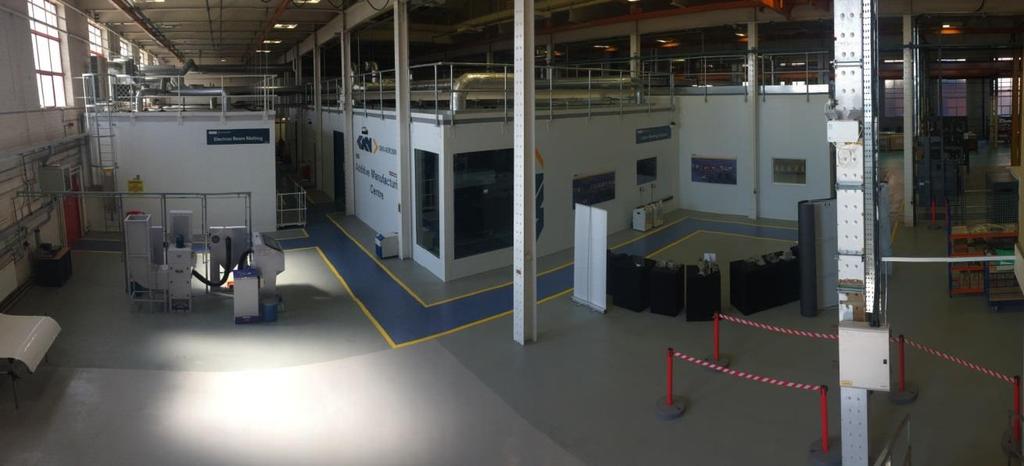GKN Additive Manufacturing Centre, UK The Bristol Centre is a substantial R&D capability focused on powder bed 12 machines across a variety of AM technologies Electron Beam Melting Laser Powder Bed