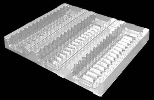 Choosing the appropriate material Tray & shrink Shrink-wrap should be transparent to
